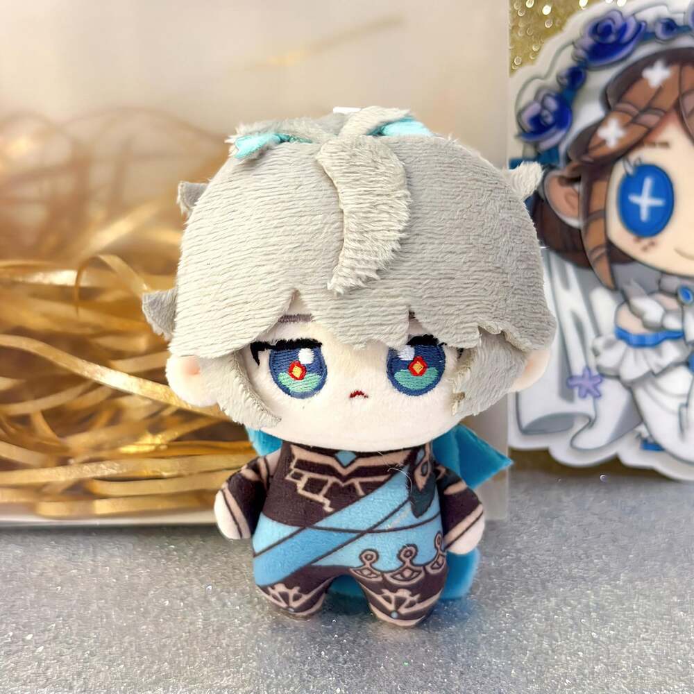 GI Alhaitham Plush Toy: Handmade Cotton Plush, Fan-Made Doll with Giftbox